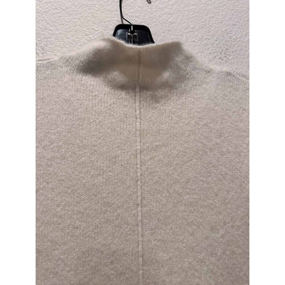 TSE BOUCLE CASHMERE DRESS Cream M - Picture 8 of 11